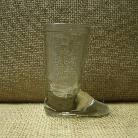 Vintage Riding Boot Shot Glass
